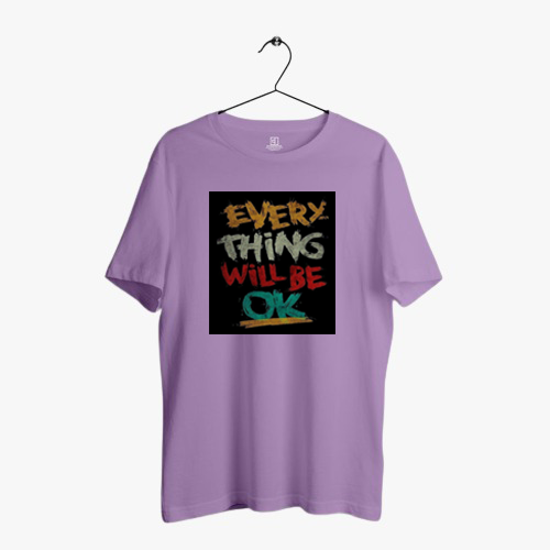 PLUS SIZE EVERYTHING WILL BE OK PRINT UNISEX T-SHIRT