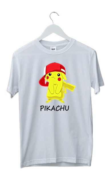 PLUS SIZE PIKACHU PRINT UNISEX T-SHIRT
