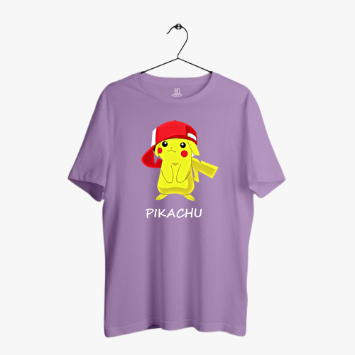 PLUS SIZE PIKACHU PRINT UNISEX T-SHIRT
