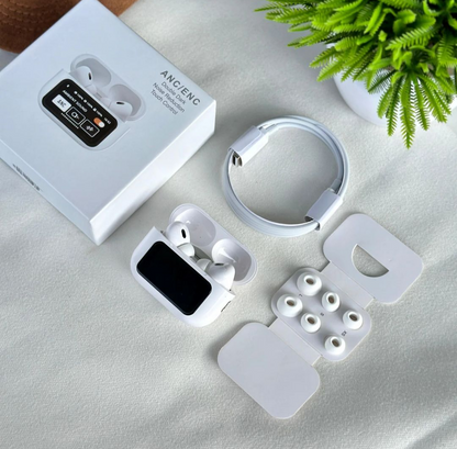 DISPLAY AIRPODS WITH ANC (Android and iPhone) ( 6 month warranty )