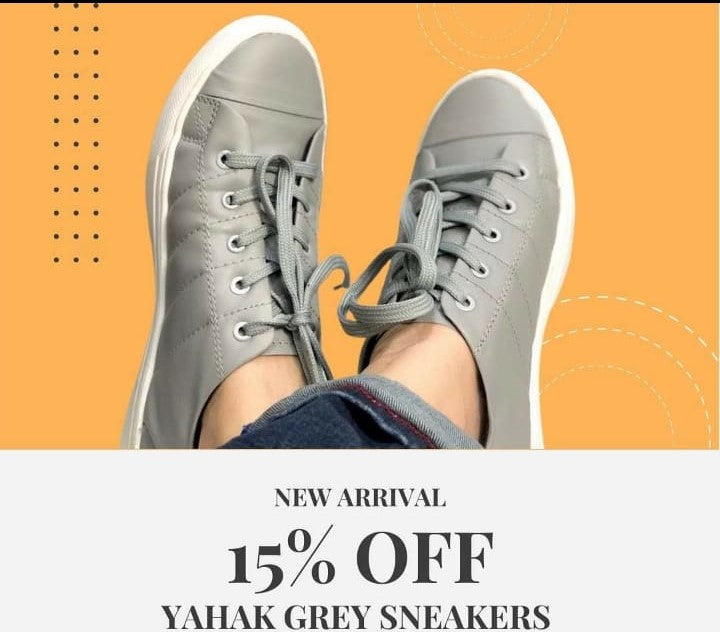 GREY SNEAKERS