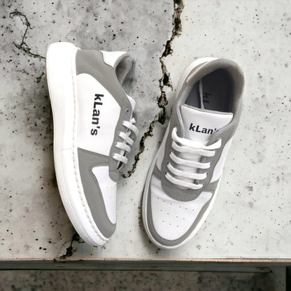 Klan's Soft Sole sneakers - White and grey