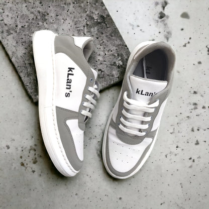 Klan's Soft Sole sneakers - White and grey