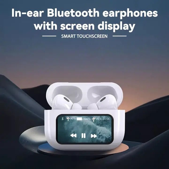 DISPLAY AIRPODS WITH ANC (Android and iPhone) ( 6 month warranty )