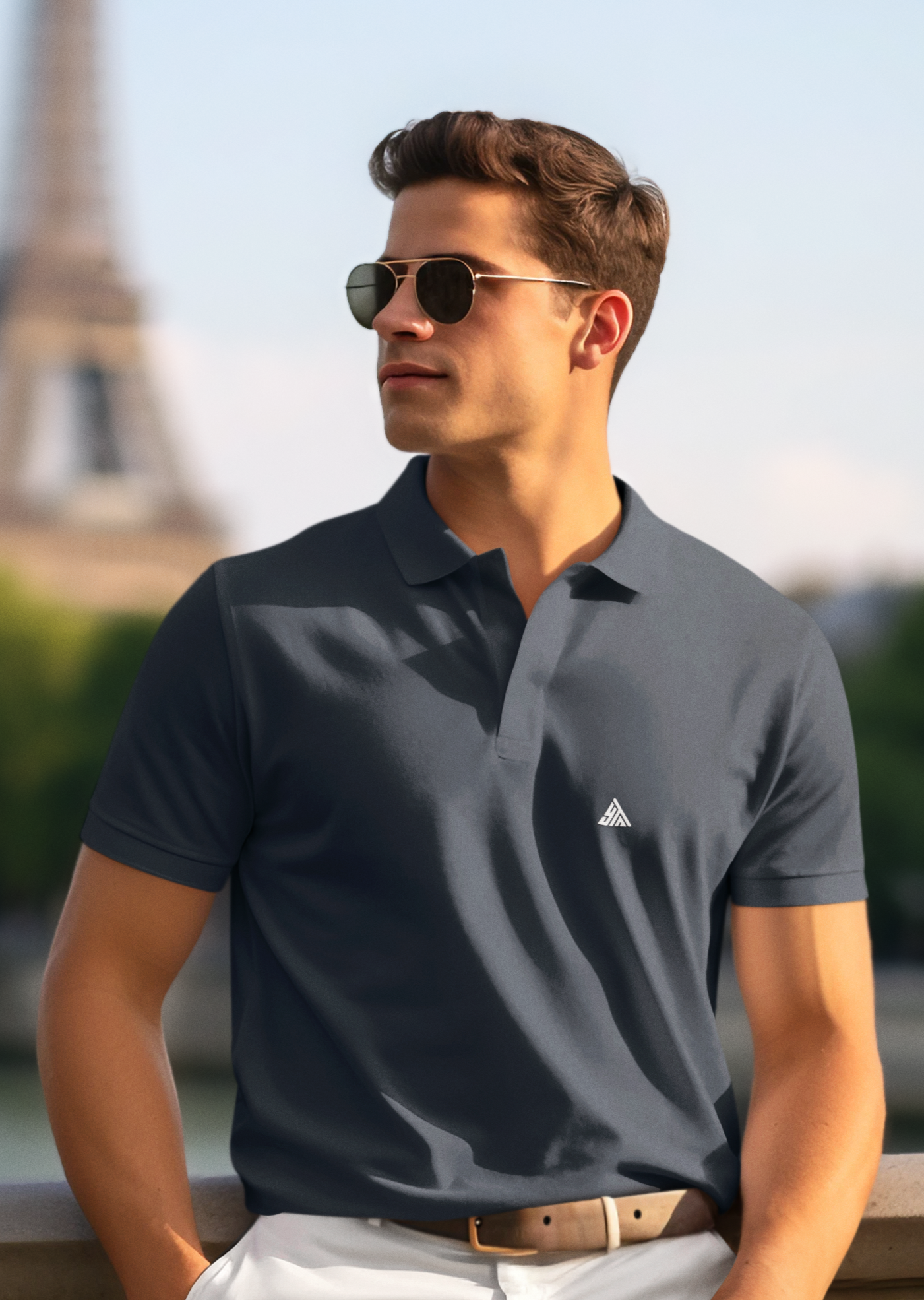 Men's Cotton Rich Polo T Shirt | Collar Tshirts | Half Sleeves | Plain (Combo Pack of 4) -Regular Fit