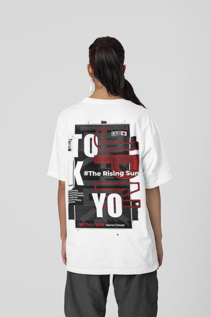 TOKYO NIGHTS PRINTED REGULAR FIT UNISEX T-SHIRT