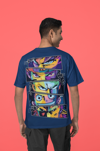 ABSTRACT 14 PRINTED REGULAR FIT UNISEX T-SHIRT