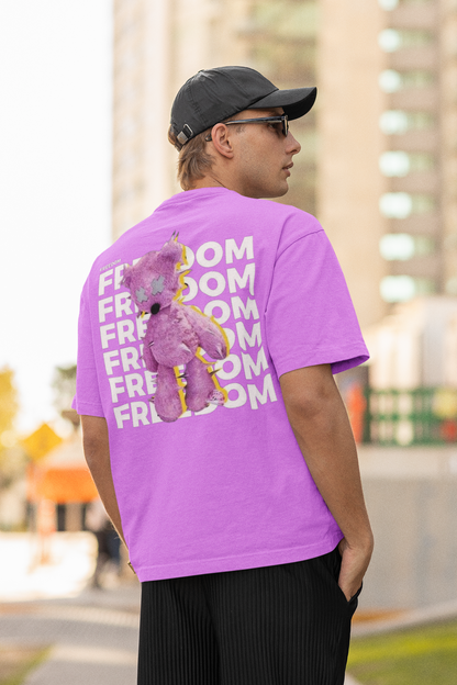 FREEDOM PRINT REGULAR FIT  UNISEX T-SHIRT