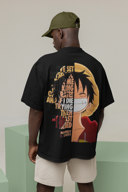 luffy PRINT REGULAR FIT  UNISEX T-SHIRT