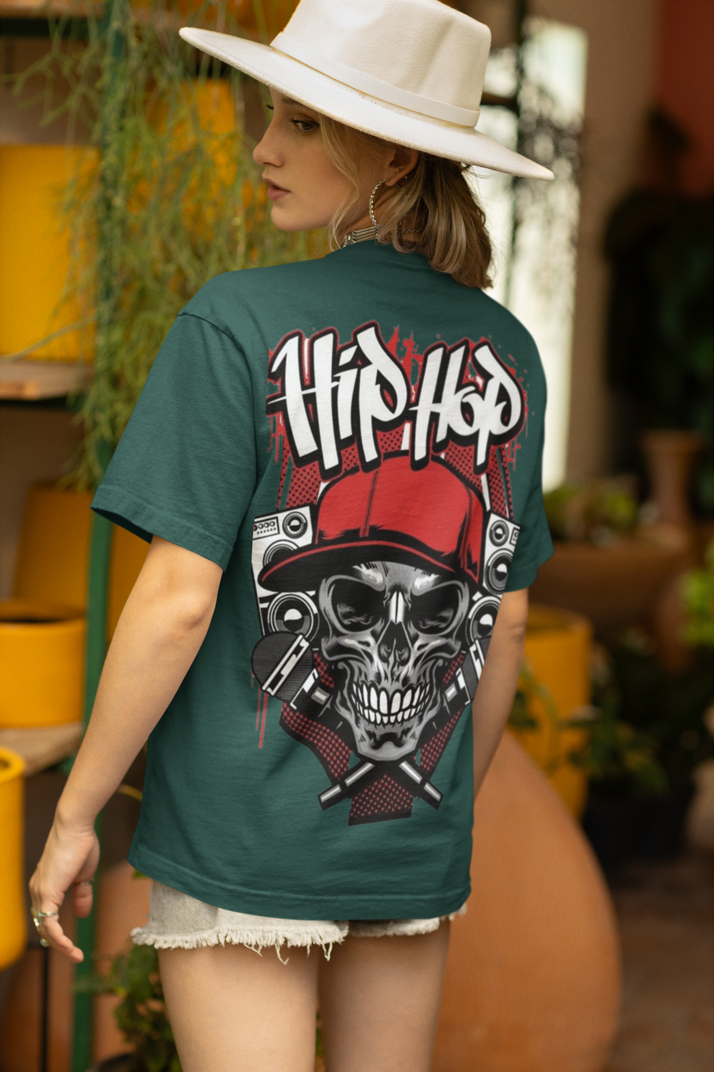HIP HOP PRINTED REGULAR FIT UNISEX T-SHIRT
