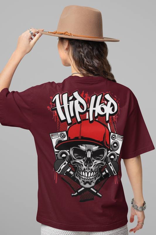 HIP HOP PRINTED REGULAR FIT UNISEX T-SHIRT