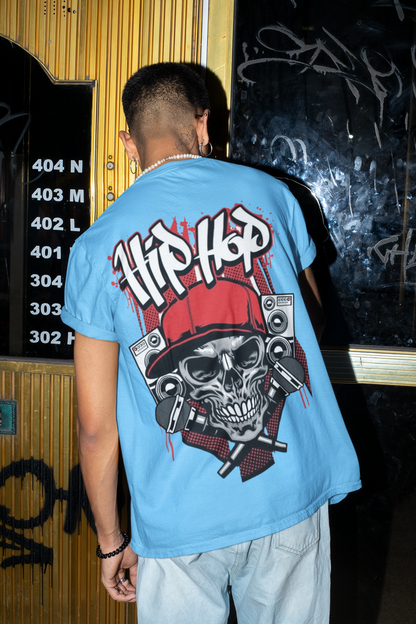 HIP HOP PRINTED REGULAR FIT UNISEX T-SHIRT