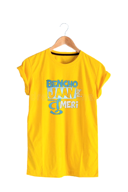 BENCHO! JAAN HAI TU MERI PRINT UNISEX T-SHIRT
