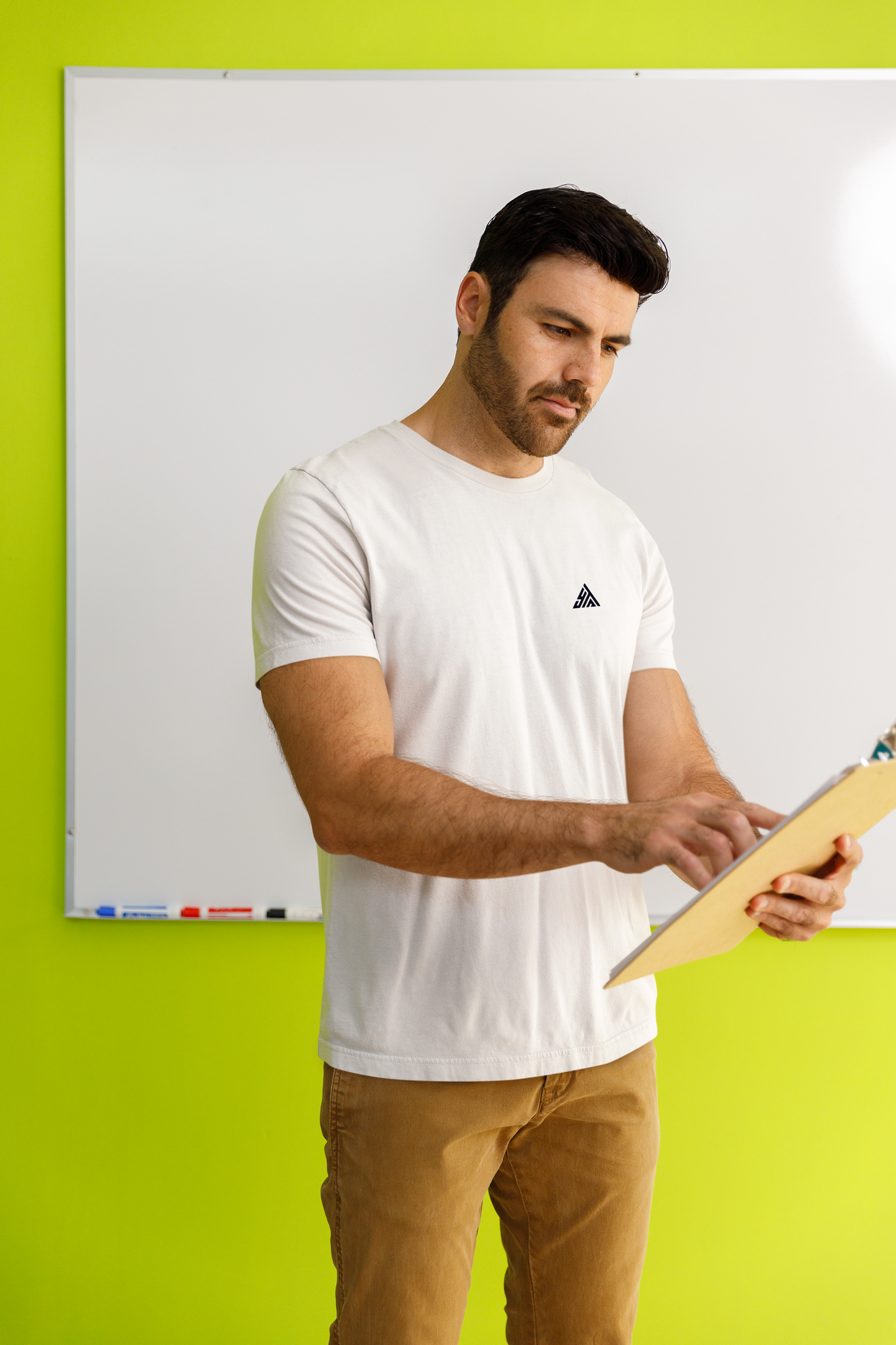 WHITE ROUND NECK REGULAR FIT UNISEX T-SHIRT