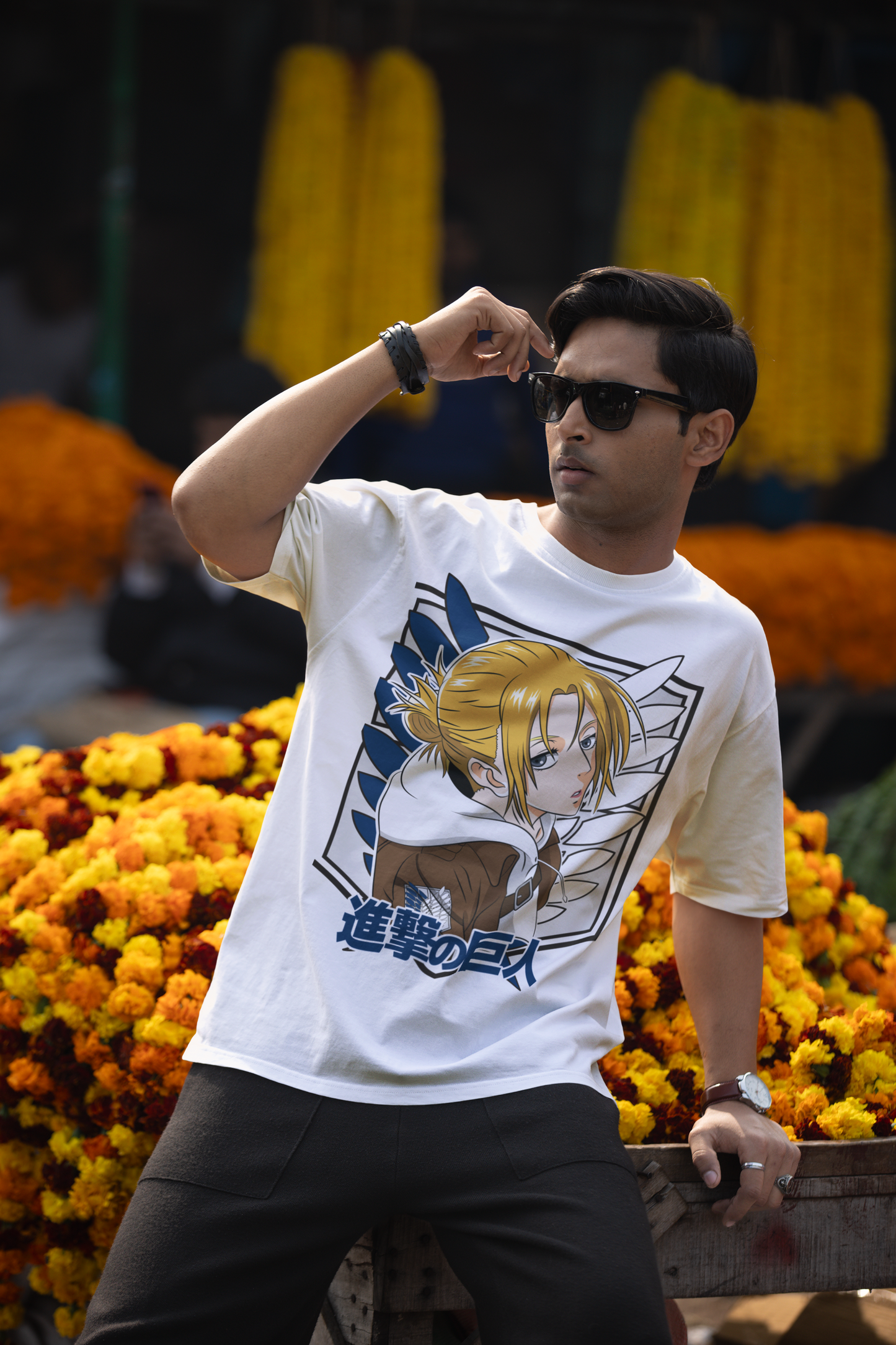 ANIME  PRINTED REGULAR FIT UNISEX T-SHIRT