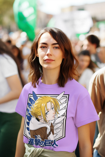 ANIME  PRINTED REGULAR FIT UNISEX T-SHIRT