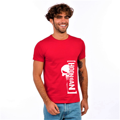 HOONIGAN CANDY RED PRINT UNISEX T-SHIRT