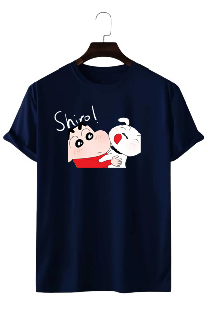 SHINCHAN'S SHIRO! PRINT UNISEX T-SHIRT