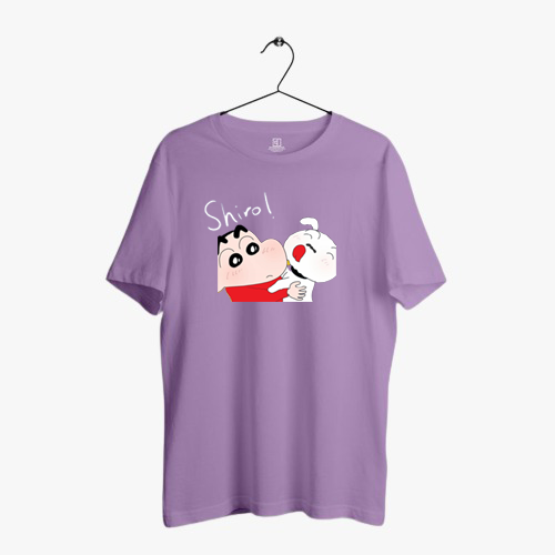 SHINCHAN'S SHIRO! PRINT UNISEX T-SHIRT
