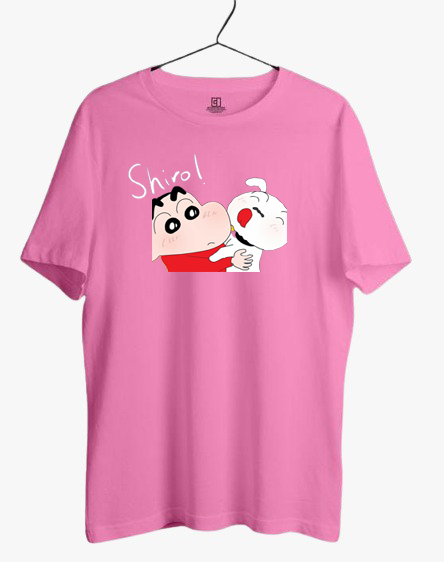 SHINCHAN'S SHIRO! PRINT UNISEX T-SHIRT