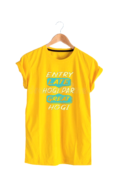 ENTRY LATE HOGI PAR GREAT HOGI PRINT UNISEX T-SHIRT