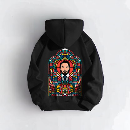 john wick  full graphic hoodie