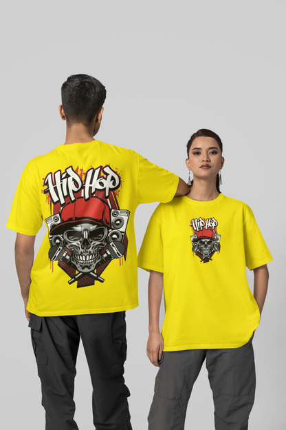 HIP HOP PRINTED REGULAR FIT UNISEX T-SHIRT