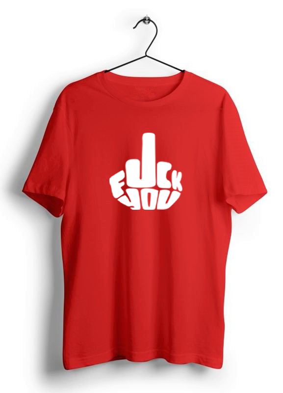 FUCK YOU PRINT UNISEX T-SHIRT