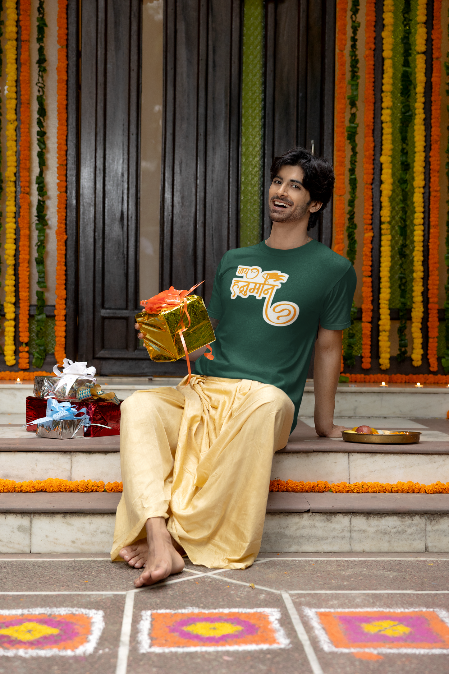 JAI HANUMAN PRINT UNISEX T-SHIRT