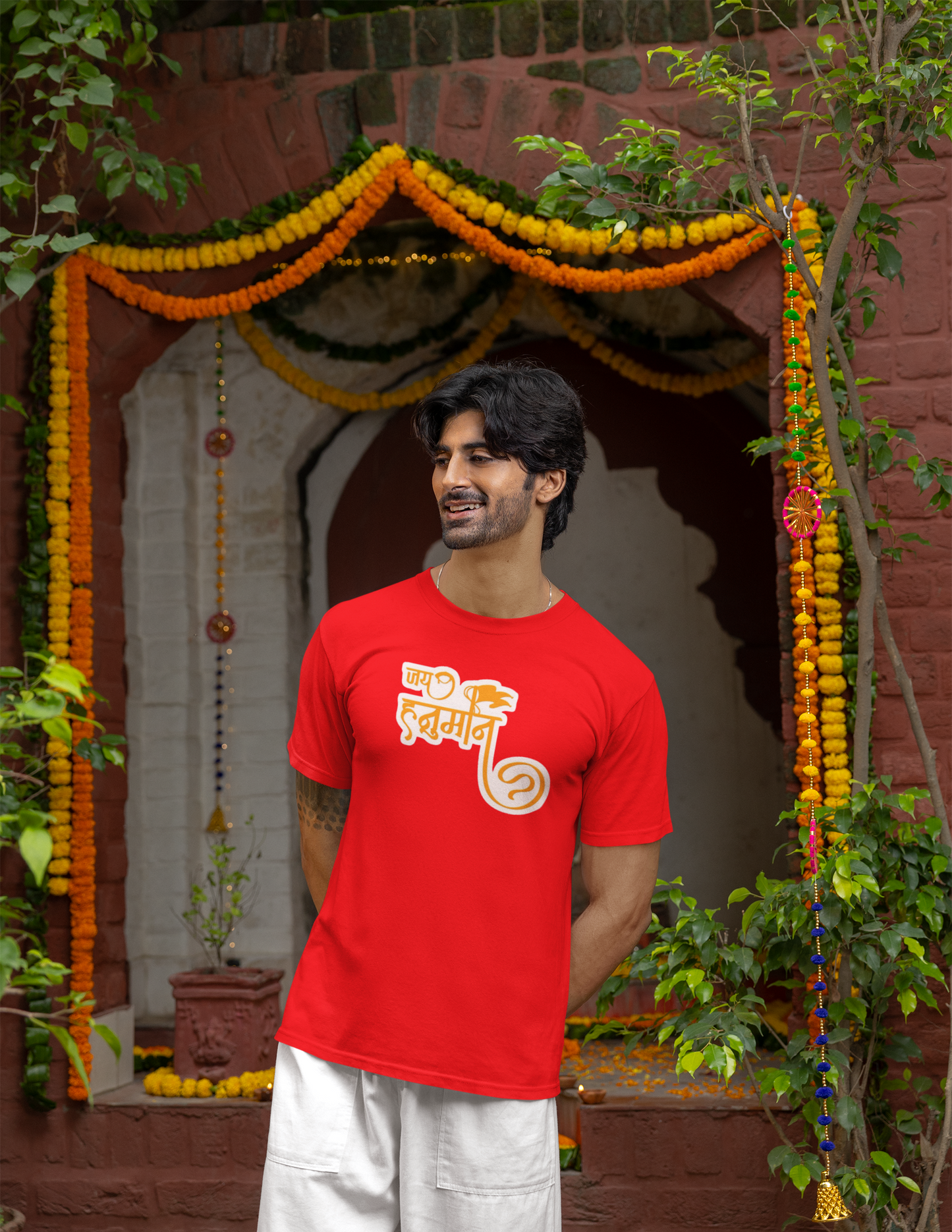 JAI HANUMAN PRINT UNISEX T-SHIRT