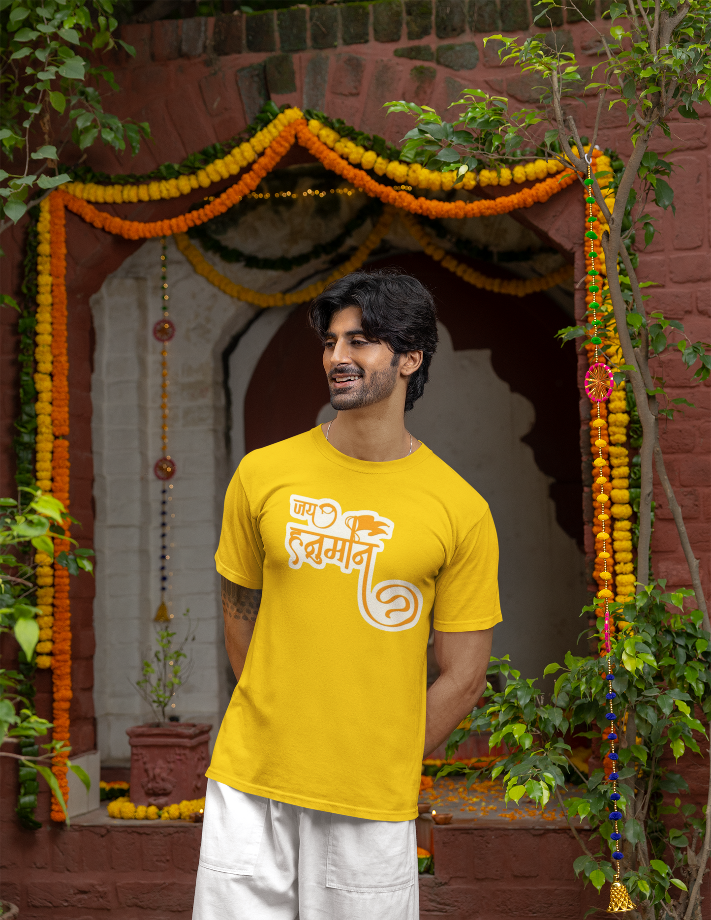 JAI HANUMAN PRINT UNISEX T-SHIRT