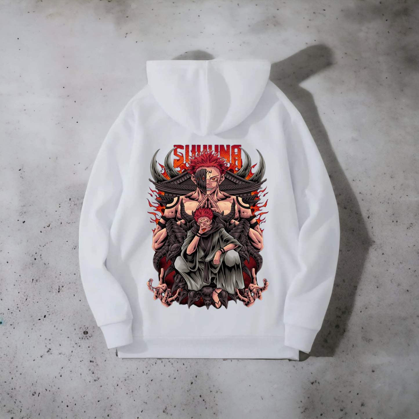 Anime 2  full graphic hoodie