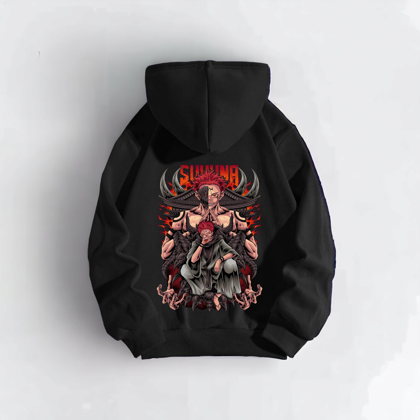 Anime 2  full graphic hoodie