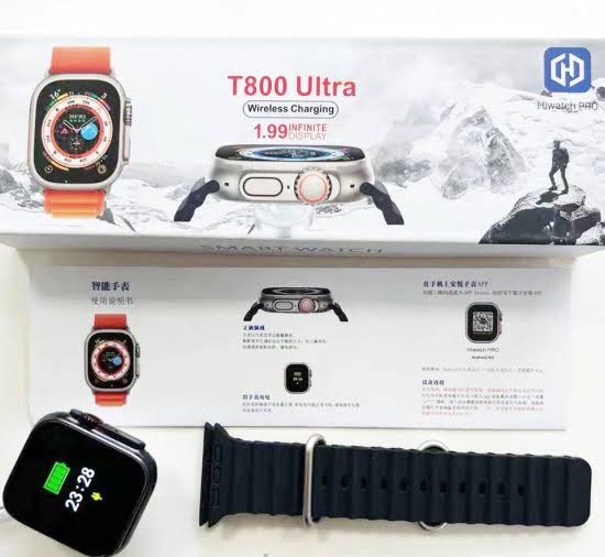 New T800 Ultra Watch Smartwatch 1.9 HD Display Bluetooth Calling SmartWatch
