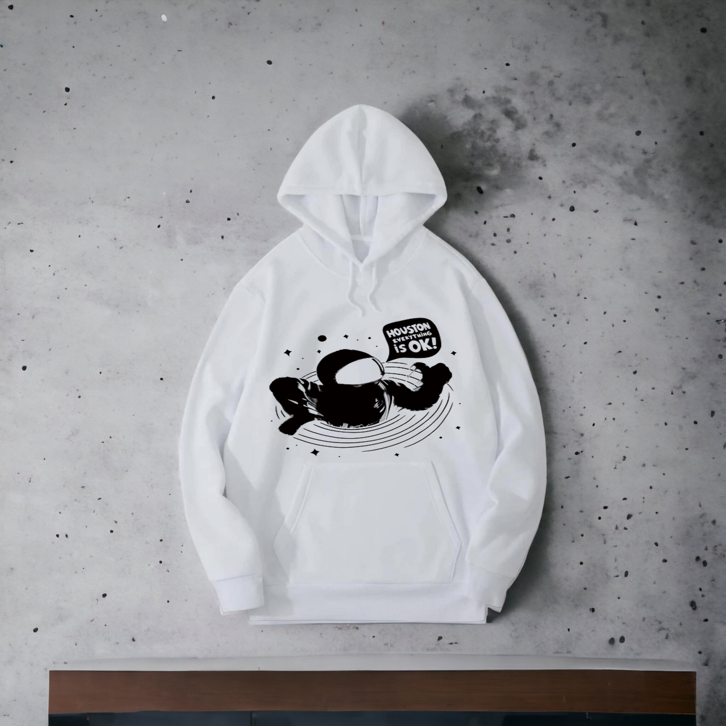 spaceman full graphic hoodie