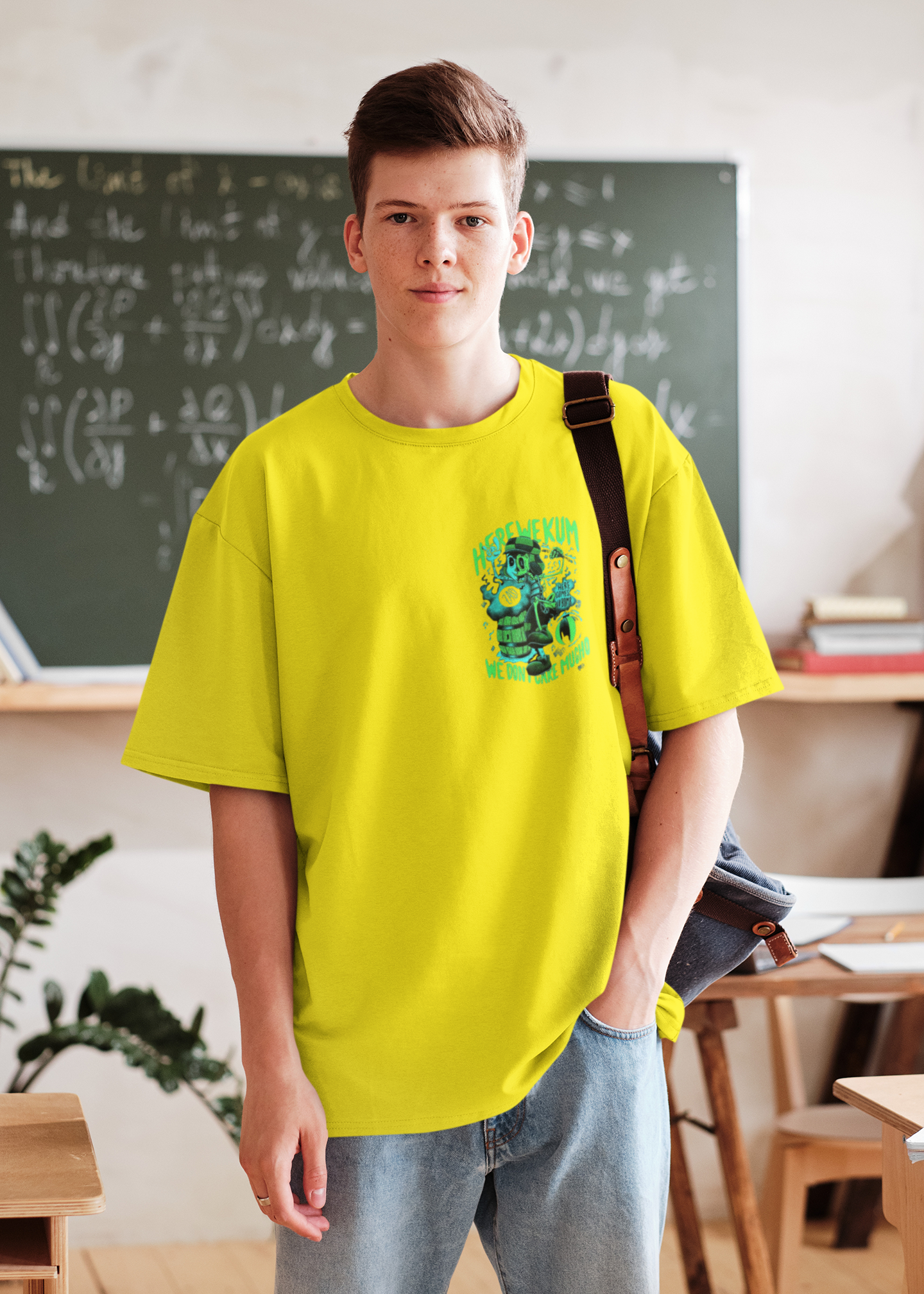 ENEMY 01 PRINTED REGULAR FIT UNISEX T-SHIRT