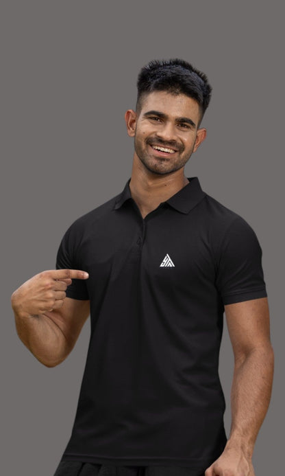 Men's Cotton Rich Polo T Shirt | Collar Tshirts | Half Sleeves | Plain (Combo Pack of 4) -Regular Fit