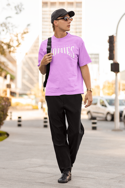 HOMIES PRINTED REGULAR FIT  UNISEX T-SHIRT