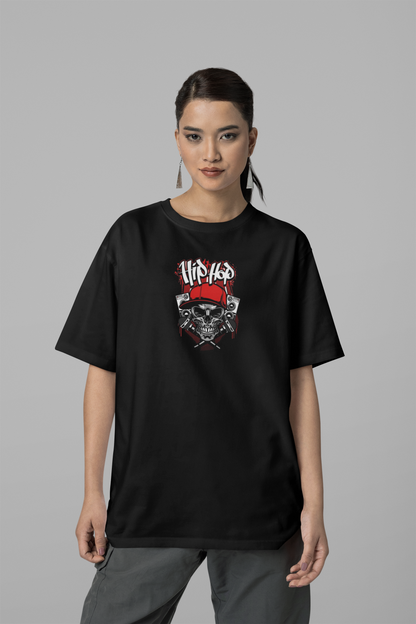 HIP HOP PRINTED REGULAR FIT UNISEX T-SHIRT