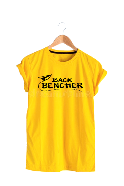 BACK BENCHERS PRINT UNISEX T-SHIRT