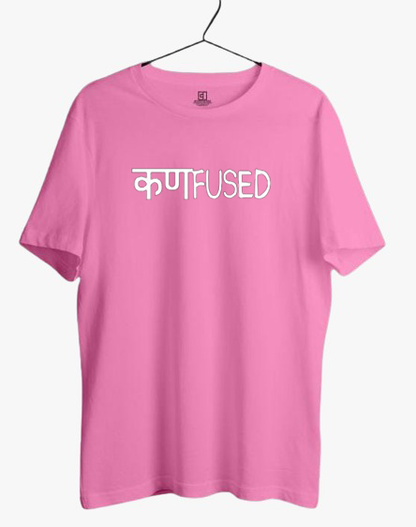 CONFUSED PRINT UNISEX T-SHIRT