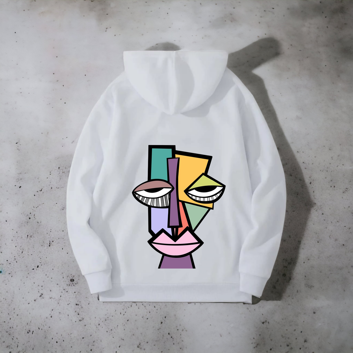 Abstracts zone full graphic hoodie