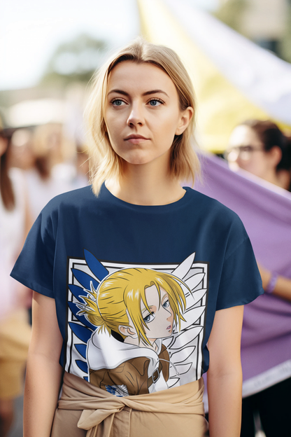 ANIME  PRINTED REGULAR FIT UNISEX T-SHIRT