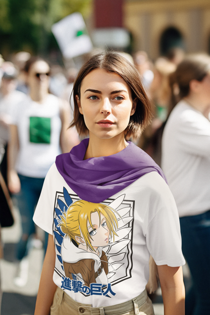 ANIME  PRINTED REGULAR FIT UNISEX T-SHIRT