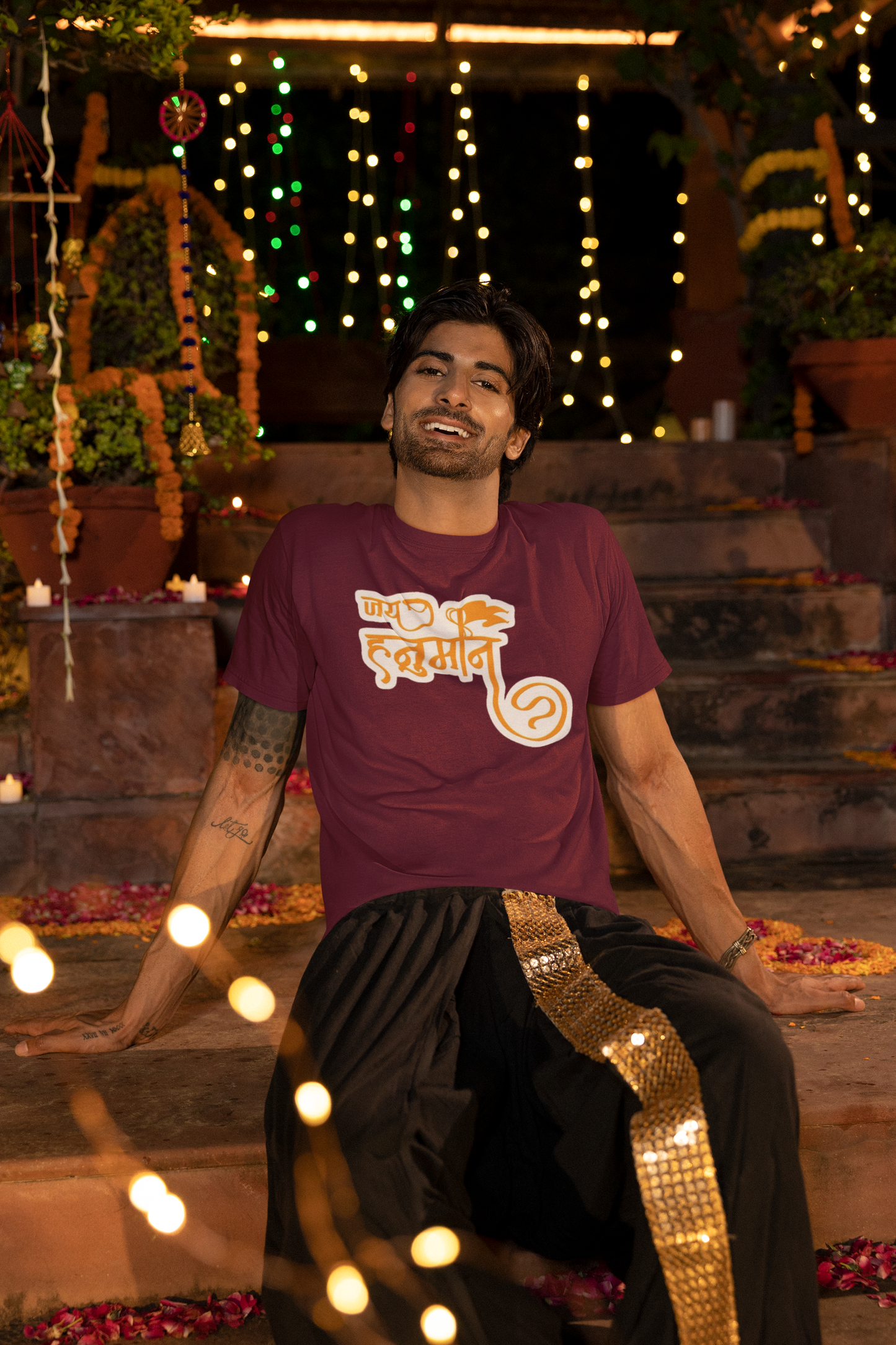 JAI HANUMAN PRINT UNISEX T-SHIRT