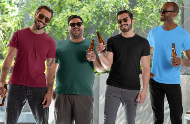 COMBO of 5  T-SHIRTS