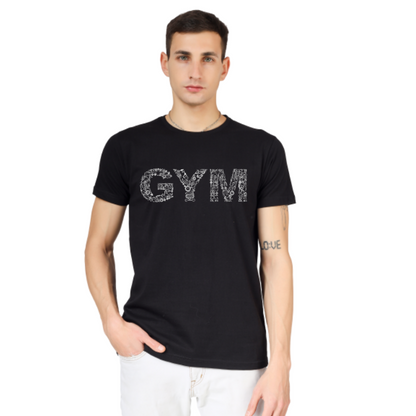 GYM  PRINTED UNISEX T-SHIRT
