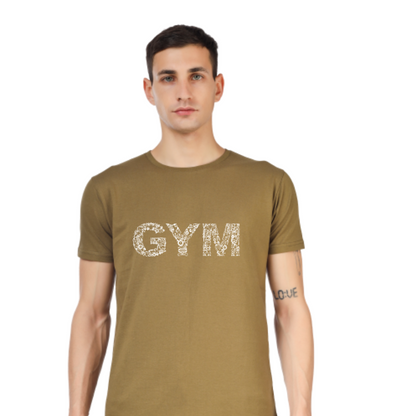 GYM  PRINTED UNISEX T-SHIRT