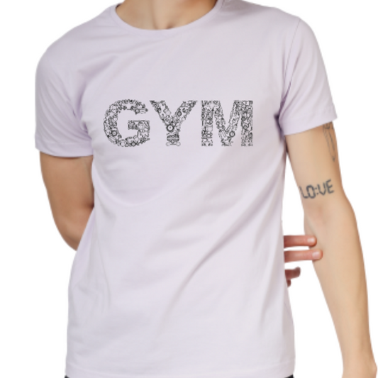 GYM  PRINTED UNISEX T-SHIRT