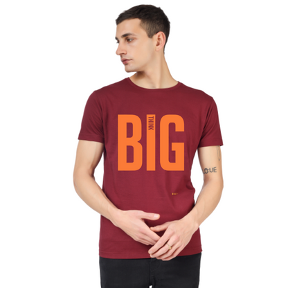 THINK BIG  PRINT UNISEX T-SHIRT
